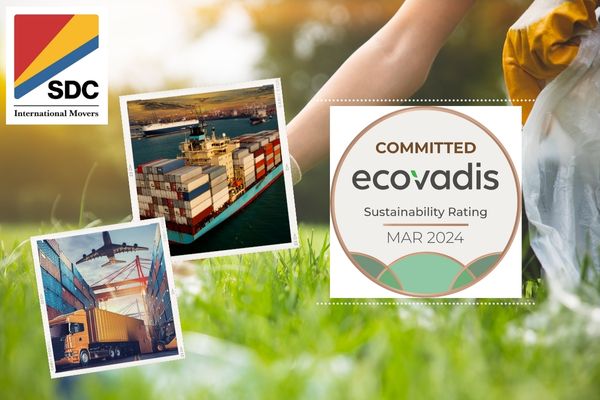 Navigating Towards Sustainability: SDC International Shipping’s Commitment Badge