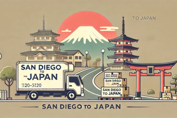 moving from san diego to japan