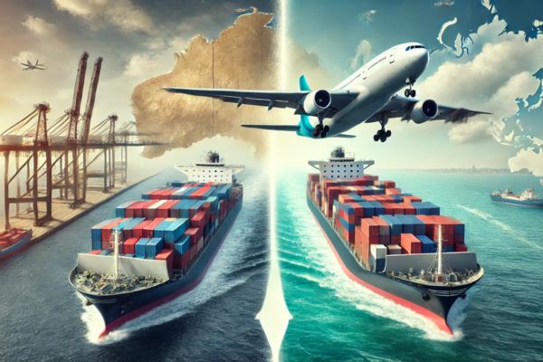Air Freight vs. Sea Freight: Best Shipping Option for Australia to U.S.