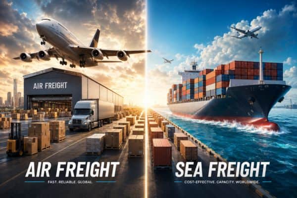 Choosing the Right Shipping Method: Air vs. Sea Freight for Your International Move