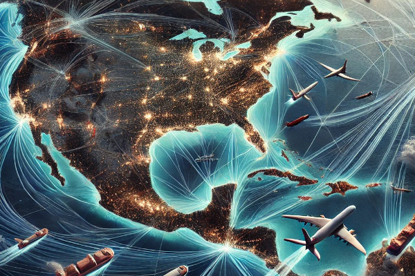 shipping routes