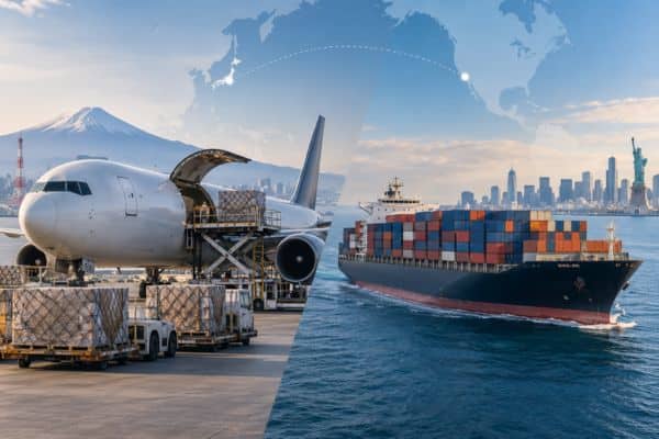 Air Freight vs. Sea Freight — How to Ship from Japan to the USA