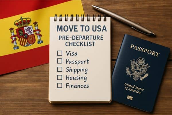 How to Prepare for Your Move from Spain to the USA: A Pre-Departure Checklist