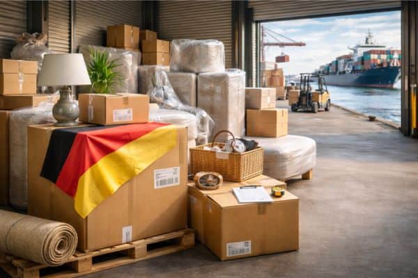 household goods shipments to germany