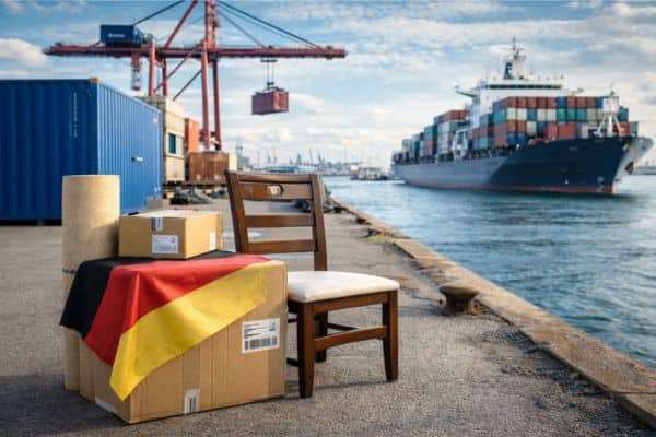 Can I Ship My Furniture to Germany Before I Arrive?