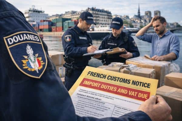 france import duties and taxes on household goods