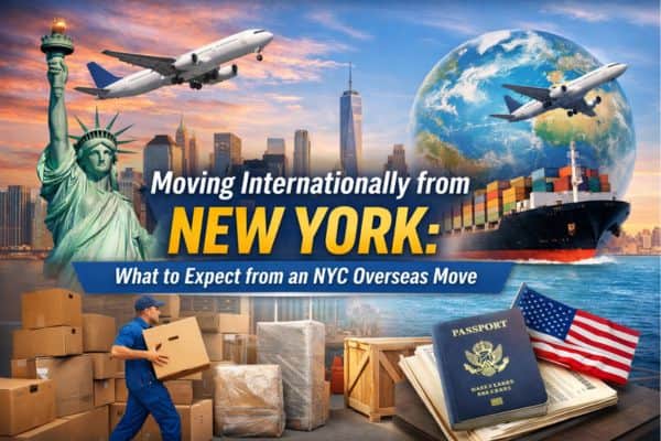 Moving Internationally from New York: What to Expect from an NYC Overseas Move