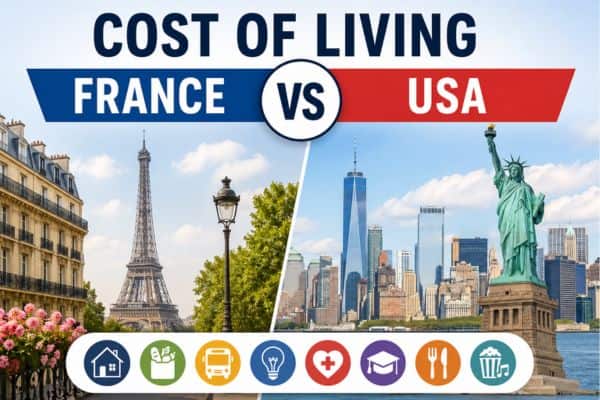 Cost of Living in France vs the USA: A Practical Comparison for Americans