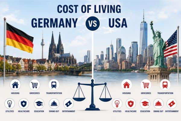 Cost of Living in Germany vs the USA: A Practical Comparison for Americans