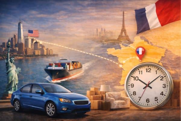How Long Does Sea Freight from the USA to France Take?
