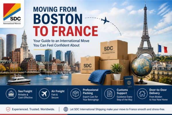 Moving from Boston to France