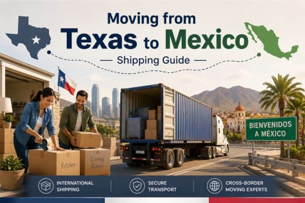 Moving from Texas to Mexico: Sea Freight, Land Border, and Customs Explained