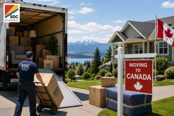 Shipping Furniture and Household Goods from the USA to Canada