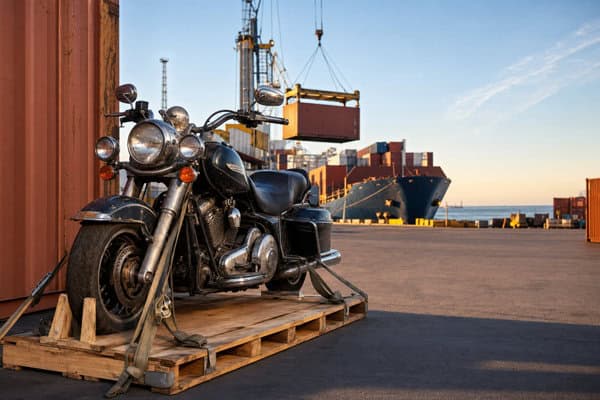 Shipping a motorcycle to Europe from the USA