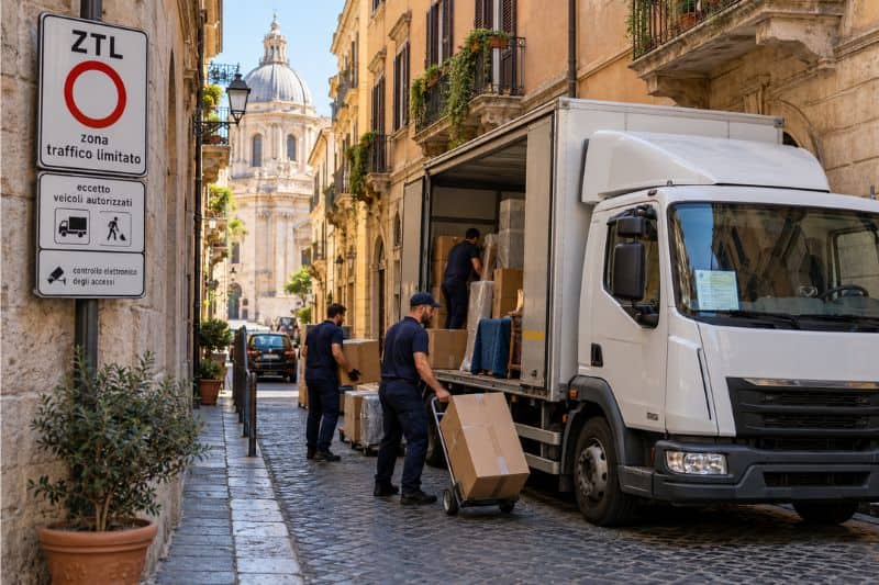 Moving Day in Italy: Permits, ZTL Zones, and Truck Access