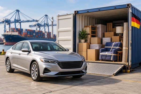 Can I Ship My Car to Germany with My Household Goods?